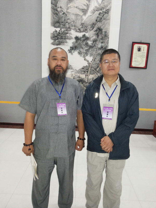 張溫和大師與濰坊國(guó)畫(huà)名家劉泉優(yōu)老師